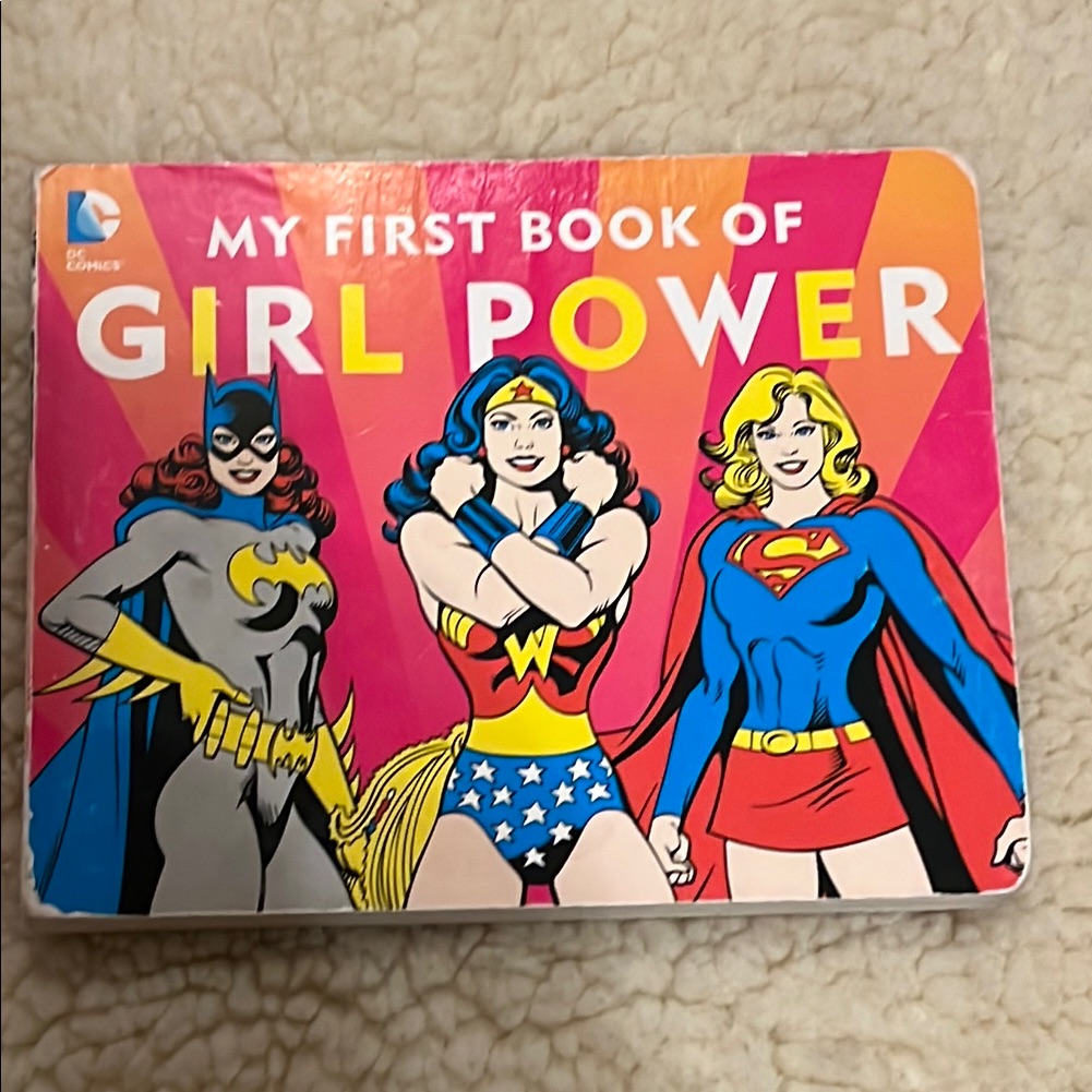 Dc Comics My First Book Of Girl Power Hard Cover Book